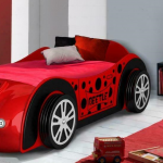 Pat Masina Buburuza VW Beetle cu LEDuri - Pat din lemn MDF in forma de masina LadyBug VW Beetle Pat Masina Buburuza VW Beetle cu LEDuri - Pat din lemn MDF in forma de masina LadyBug VW Beetle